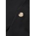 Black V Cut Buttoned Tank Top Black V Cut Buttoned Tank Top
