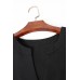 Black V Cut Buttoned Tank Top Black V Cut Buttoned Tank Top
