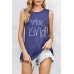 Be Kind Blue Tank Top Be Kind Blue Tank Top