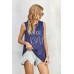 Be Kind Blue Tank Top Be Kind Blue Tank Top