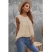 Apricot Crochet Polka Dot Tank Apricot Crochet Polka Dot Tank