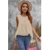 Apricot Crochet Polka Dot Tank Apricot Crochet Polka Dot Tank
