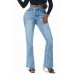 Vintage Washed Flare Jeans with Pockets Vintage Washed Flare Jeans with Pockets