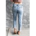 High Rise Distressed Slim-fit Wash Jeans High Rise Distressed Slim-fit Wash Jeans