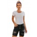 Black Button Front Distressed Shorts Black Button Front Distressed Shorts