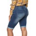 Take Me To The Beach Blue Wash Bermuda Shorts Take Me To The Beach Blue Wash Bermuda Shorts