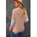 Multicolor Color Block Knitted Long Sleeve Top Multicolor Color Block Knitted Long Sleeve Top