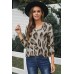 Leopard V Neck Long Sleeve Top Leopard V Neck Long Sleeve Top