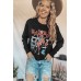 Wild West Cowboy Cropped Long Sleeve Top Wild West Cowboy Cropped Long Sleeve Top